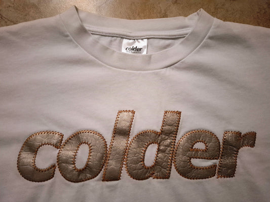 WHITE CROCODILE TEE
